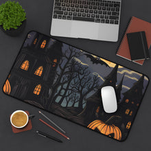 DistinctInk Desk Mat with Spooky All Hallows' Eve Design for Halloween
