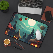 DistinctInk Desk Mat with Trick or Treat Fun Design for Halloween