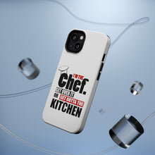 DistinctInk ToughCase for Apple iPhone, Compatible with MagSafe Charging - I'm the Chef Get Over it