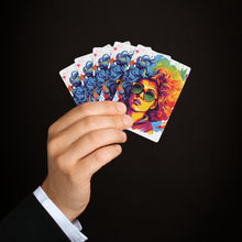 DistinctInk Playing Poker Cards with A World of Words Design for LGBTQ+ Pride