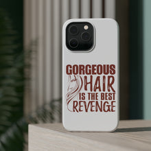 DistinctInk ToughCase for Apple iPhone, Compatible with MagSafe Charging - Gorgeous Hair is the Best Revenge