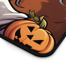 DistinctInk Desk Mat with Trick or Treat Ghost-O-Lantern Design for Halloween