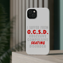 DistinctInk ToughCase for Apple iPhone, Compatible with MagSafe Charging - OCSD - Obsessive Compulsive Skating Disorder