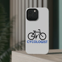 DistinctInk ToughCase for Apple iPhone, Compatible with MagSafe Charging - Cycologist Bicycle Cycling
