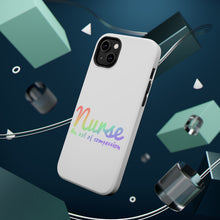 DistinctInk ToughCase for Apple iPhone, Compatible with MagSafe Charging - Nurse An Art of Compassion