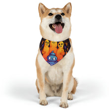 DistinctInk Adjustable Pet Banana Collar with Finding Your Purpose in Life Design for Halloween LGBTQ+ Pride