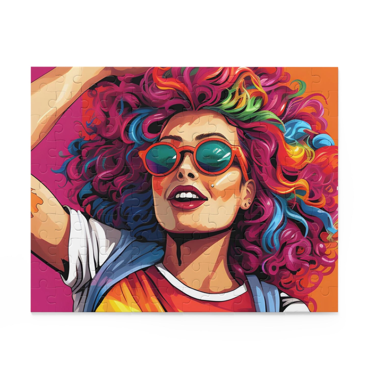 DistinctInk Jigsaw Puzzle with Leading a New Path Design for LGBTQ+ Pride