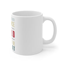 DistinctInk Glossy White Coffee / Tea Mug - Never Influence The World Try to Be Like It