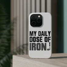 DistinctInk ToughCase for Apple iPhone, Compatible with MagSafe Charging - My Daily Dose of Iron Golf
