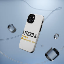 DistinctInk ToughCase for Apple iPhone, Compatible with MagSafe Charging - I Need a HUGlass of Beer
