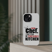 DistinctInk ToughCase for Apple iPhone, Compatible with MagSafe Charging - I'm the Chef Get Over it
