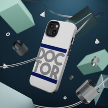 DistinctInk ToughCase for Apple iPhone, Compatible with MagSafe Charging - DOCTOR Word Art