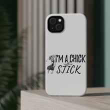 DistinctInk ToughCase for Apple iPhone, Compatible with MagSafe Charging - I'm a Chick with a Stick Golf