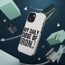 DistinctInk ToughCase for Apple iPhone, Compatible with MagSafe Charging - My Daily Dose of Iron Golf