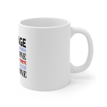 DistinctInk Glossy White Coffee / Tea Mug - Marriage Trouble Starts
