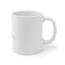DistinctInk Glossy White Coffee / Tea Mug - Shh! I'm Reading.