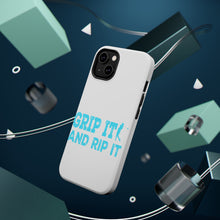 DistinctInk ToughCase for Apple iPhone, Compatible with MagSafe Charging - Golf Grip It And Rip It