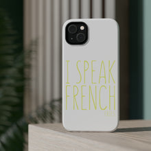 DistinctInk ToughCase for Apple iPhone, Compatible with MagSafe Charging - I Speak French