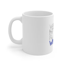 DistinctInk Glossy White Coffee / Tea Mug - Work Hard Hit Hard Play Hard Win Easy