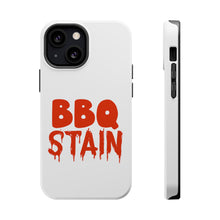 DistinctInk ToughCase for Apple iPhone, Compatible with MagSafe Charging - BBQ Stain Barbecue