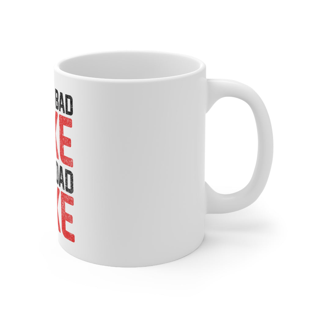 Glossy White Coffee / Tea Mug - Ain't No Bad Joke Like a Dad Joke, view 3