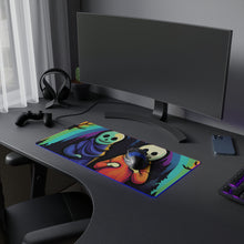DistinctInk LED Gaming Mouse Pad with Living Life to the Fullest Design for Halloween  LGBTQ+ Pride