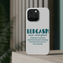 DistinctInk ToughCase for Apple iPhone, Compatible with MagSafe Charging - Bedgasm Definition Climb in Bed Lon Day