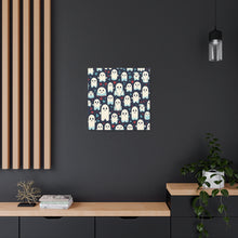 DistinctInk Canvas Wall Art with Skelephants and Ghostly Ghouls for Halloween