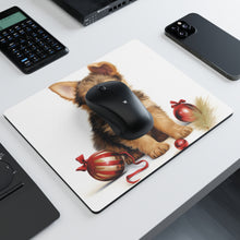 DistinctInk Mouse Pad - 1/4" Foam Rubber - Australian Terrier Puppy Drawing