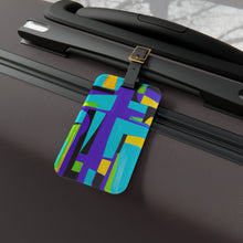 Pablo D'Azure - Mid-Century Modern Design Printed on a Custom Luggage Tag