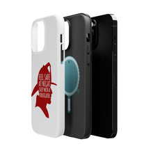 DistinctInk ToughCase for Apple iPhone, Compatible with MagSafe Charging - Feel Safe at Night Sleep with a Firefighter