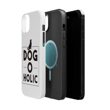 DistinctInk ToughCase for Apple iPhone, Compatible with MagSafe Charging - Dog O Holic - Dogoholic