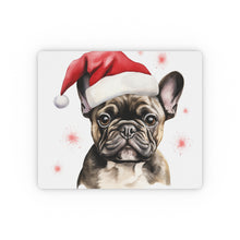 DistinctInk Mouse Pad - 1/4" Foam Rubber - French Bulldog Drawing
