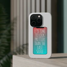 DistinctInk ToughCase for Apple iPhone, Compatible with MagSafe Charging - Time To Look Prettier Than the Last Selfie
