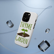 DistinctInk ToughCase for Apple iPhone, Compatible with MagSafe Charging - Thyme to Garden