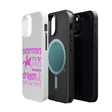 DistinctInk ToughCase for Apple iPhone, Compatible with MagSafe Charging - Sometimes It's the Princess Who Kills the Dragon