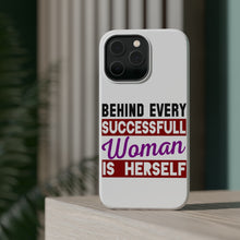 DistinctInk ToughCase for Apple iPhone, Compatible with MagSafe Charging - Behind Every Successful Woman is Herself