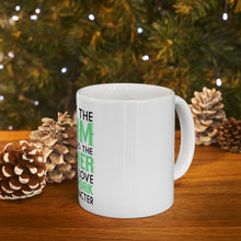 DistinctInk Glossy White Coffee / Tea Mug - Hard Work & Character Make the Farmer