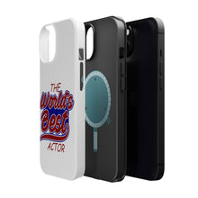 DistinctInk ToughCase for Apple iPhone, Compatible with MagSafe Charging - The World's Best Actor
