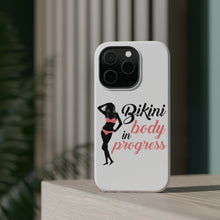 DistinctInk ToughCase for Apple iPhone, Compatible with MagSafe Charging - Bikini Body in Progress