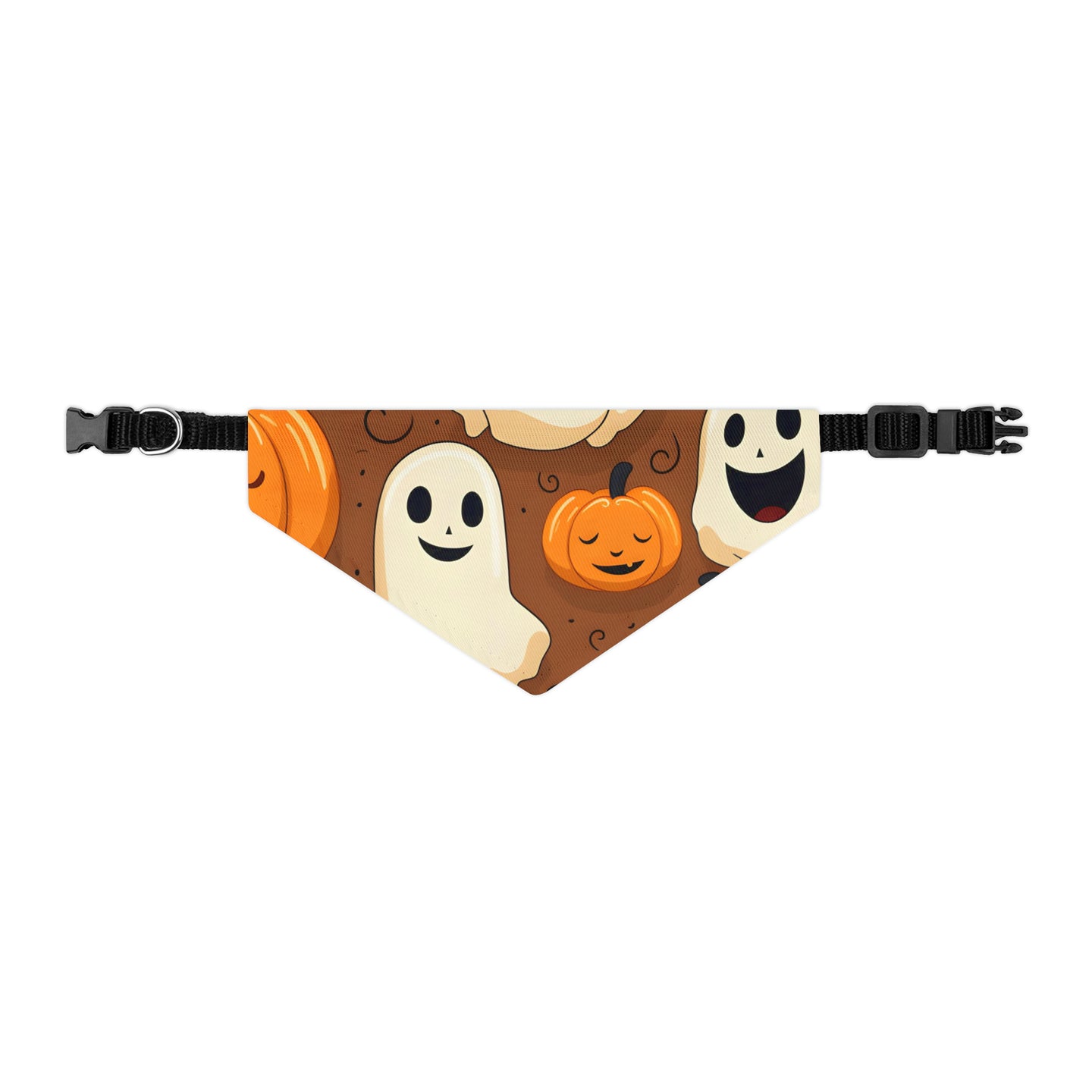 DistinctInk Adjustable Pet Banana Collar with 