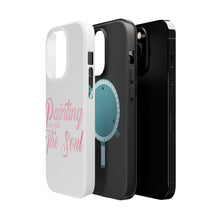 DistinctInk ToughCase for Apple iPhone, Compatible with MagSafe Charging - Painting Mends the Soul