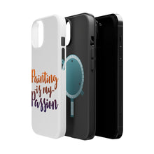 DistinctInk ToughCase for Apple iPhone, Compatible with MagSafe Charging - Painting is My Passion