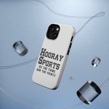 DistinctInk ToughCase for Apple iPhone, Compatible with MagSafe Charging - Hooray Sports Do The Thing Win The Points