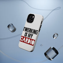 DistinctInk ToughCase for Apple iPhone, Compatible with MagSafe Charging - Twerking is My Cardio