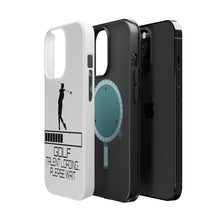 DistinctInk ToughCase for Apple iPhone, Compatible with MagSafe Charging - Golf Talent Loading Please Wait