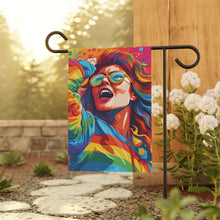 DistinctInk Garden & House Banner Flag with Addictive Adventure Story Design for LGBTQ+ Pride