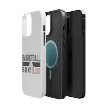 DistinctInk ToughCase for Apple iPhone, Compatible with MagSafe Charging - Basketball is in My Blood