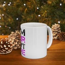 DistinctInk Glossy White Coffee / Tea Mug - Gym Hair Don't Care