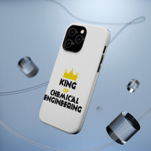DistinctInk ToughCase for Apple iPhone, Compatible with MagSafe Charging - King of Chemical Engineering